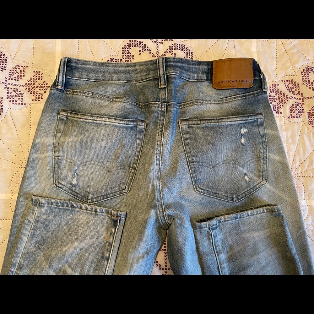 American Eagle Jeans Next Level AirFlex Waist 31 Inseam 32 Light Rinse